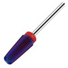 Lavinda 5 in 1 Fine Grit Tapered Nail Drill Bit for Acrylic Gel Removal Carbide Tungsten Steel Left Right Hand Use Profe