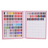Noverlife 216 Nail Colors Chart Display Nail Gel Polish Display Book with 216 False Nail Tips Professional Salon Nail Co