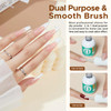 AZUREBEAUTY 2 Combined into1 Dip Powder Base Top Coat with Activator 05ozBottle Fast Drying No Lamp Needed for Nail Kit