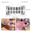 SILPECWEE 10Pcs Nail Art Stamping Plates Set Animals Design Nail Image Stamp Plates Manicure Templates Nail Art Stamps T