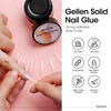 Gellen Solid Nail Glue Gel for False Nail Tips Huge Capacity 15g Press on Solid Acrylic Nail Glue Gel for Salon Art DIY