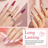 AZUREBEAUTY 31 Pcs Dip Powder Nail Kit Starter 20 Colors Clear Nude Pink Brown Glitter All Season Acrylic Dipping Powder