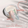 Pretty Diva Mermaid Chrome Nail Powder Unicorn Chrome Nails Powder Aurora Iridescent Powder Pigment for Nails Opal Mica