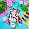 420Piece Nail Polish Strips 30 SelfAdhesive Sheets with Nail File Flower Geometry Designs for Women Girls