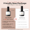 modelones Gel Nail Polish Kit 6 Colors Nude Pink Milky White Spring Gel Polish Set Skin Tones Neutral Brown Soak Off Gel