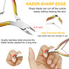 Mudder Acrylic Nail Clippers Kit False Nails Tips Cutter Professional Cuticle Trimmer Nipper Cutter Pusher Remover Stain