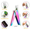 Mudder Acrylic Nail Clippers Kit False Nails Tips Cutter Professional Cuticle Trimmer Nipper Cutter Pusher Remover Stain