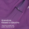 OPI Nail Lacquer Grandma Kissed a Gaucho Opaque Dark Purple Crme Chip Resistant Nail Polish Peru Collection