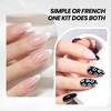 Beetles Black White Gel Polish Set 2 Pcs 15ml Black And White Colors Polish French Nails Soak Off Led Nails Art Manicure