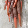 Yimart 100pcs WhiteClearNatural Extra Long Curve Nail Tip UV Gel French Acrylic False Nail Art Salon long Tips Natural