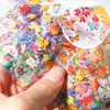 Fall Nail Art Stickers Art Decals Flowers Maple Leaf Design Supplies Foil Transfer Sticker Acrylic Nails Supply Starry S