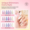 Beetles Pearl Gel Nail Polish 6 Colors Shimmer Pearl White Pink Purple Mermaid Nail Drawing Spring Gel Polish Soak Off U