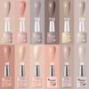 VENALISA Gel Nail Polish Set 12 Pcs 75ml Nude Light Pink All Seasons Skin Tones Neutral Pink Brown Gel Polish Kit Soak O