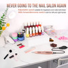 20000RPM Electric Nail Drill Compact Portable Efile Professional Manicure Pedicure Nail File Drill Kit for Acrylic Gel N