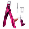 MelodySusie Acrylic Nail Clippers Nail Clippers Cutters for Acrylic Nails Fake Nail Tips Adjustable Stainless Nail Trimm