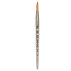 Kiara Sky Acrylic Brush 12 Clear 100 Pure Kolinsky Crystal Cut Handle and Acetone Resistant