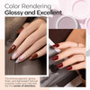 Modelones Dip Powder Nail Kit Starter 20 Colors Pink Red Brown Dipping Powder Liquid Set BaseTop Activator for French Na