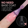 AILLSA Short Almond Nail Tips 450PCS Acrylic Gel Doublesided Matte Clear PreBuff Gel Nail Tips No Need Base Coat Press o