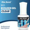Mia Secret Clear Brushon Nail Sculpting Gel 05 oz Biobuilder Clear Builder Gel in a Bottle For Nail Extensions and Natur