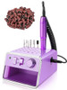 Subay Nail Drill Machine Electric File Portable for Acrylic Gel Dip Powder Nails Nail Drill Kit for Manicure Pedicure Na