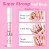 Makartt Super Strong Nail Glue for Press On Nails Acrylic Nails Nail Tips Glue for Stick On Nails Long Lasting for Fake