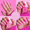 Eternal Pink Nail Polish Set for Women SO PINK Pastel Pink Nail Polish Set for Girls Long Lasting Quick Dry Natural Nail