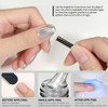 GAOY Cat Eye Gel Nail Polish Glitter Holographic Nail Polish with Magnet 16ml Reflective Translucent UV Gel for DIY at H