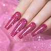 Sparkling Glitter Gel Nail Polish Red Gel Nailpolish Diamond Gelpolish Spark Shiny Nail Art Soak Off U V L E D Nail Gelp