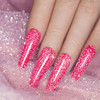 Diamond Gel Nail Polish Neon Hot Pink Nailpolish Reflective Shiny Gel Polish Spring Summer Gelpolish Colors for DIY Nail