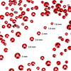 Bememo 3456 Pcs Crystals Diamond Rhinestones AB Clear Flat Back Round Gems Flatback Glass Mixed Size Crystals Gems for C