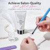 Makartt HemaFree Poly Nail Gel Clear 50ML Gel Builder for NaturalLooking Strengthener 3D Molding Gel for Trendy Nail Art