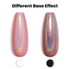 RARJSM Holographic Nail Polish Rose Gold Gel NailPolish with Mermaid Unicorn Effect Glitter Gel Nail Polish RAR73 Suitab