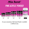 Mia Secret pink Acrylic Powder 15 lbs Made in USA