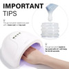AILLSA Milky White Gel Nail Polish Sheer Nude Translucent Jelly Soak Off UV LED Gel Easy to Apply for Beginners Natural