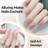 Modelones Matte Gel Top Coat Chrome Proof 15ML No Wipe Matte Top Coat Chrome Isolation PowderResist Velvet Finish Easter