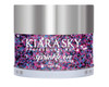 Kiara Sky 3D Glitter Nail Art Sprinkle On Collection 1 oz Mix with Acrylic Gel Polish or dip Powder Nebula