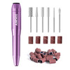 AIRSEE 20000 RPM Nail Drill Machine for Home and Salon Portable Electric Nail File for Manicure Pedicure with 6 Drill Bi