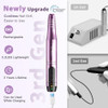 COSLUS C20 Cordless Nail Drill Electric File Professional for Acrylic Gel Dip Powder Nails Portable Nail Drill Machine K