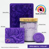 Eye Candy Pigments Premium Purple Mica Powder Rainbow Violet 50gr for Epoxy Resin Soap Paint Woodworking Acrylic Pouring