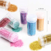 Extra Fine Glitter Set of 24 Colors Nail Arts Face Hair Eye Lip Gloss Makeup Glitter SlimeTumbler and Epoxy Resin Crafts