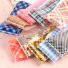 Striped Lattice Nail Art Foils Nails Foil Transfer Stickers Decals Adhesive Holographic Nail Film Design Starry Sky Pape