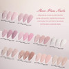 SHOYUM Nude Pink Gel Nail Polish Set 10 Colors Neutral Nude Gel Polish Kit Translucent Milky White Purple Spring Summer