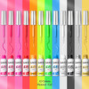 RARJSM Painted Gel Nail Polish Set Line Art Gel 12 Colors Neon Pink Yellow Green Glitter Silver Gold Nail Art Painting M
