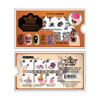 PUEEN Nail Art Stamping Plate Halloween Party 01 Theme Park Collection 125x65mm Unique Nailart Polish Stamping Manicure