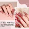 Larvall Beautpal Nude Gel Polish 10 Pcs All Seasons Skin Tones Gel Nail Polish Nude Pink Neutral UV Gel Polish Nail Set