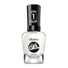 Sally Hansen Miracle Gel Get Mod Long Lasting GelLike Formula No UV Lamp Needed Semi Opaque Shiny White Nail Polish