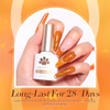 Born Pretty Fall Winter Gel Nail Polish Pumpkin Red Caramel Orange Brown Halloween Gel Nail Kit Cozy Campfire Autumn Gel