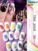 Gorvalin 12 Colors Nail Art Pens 3D Quick Dry Nail Point Graffiti Dotting Liner Pen Sets Nail Art Painted Pen Drawing Na