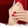 RARJSM Black White Gel Nail Polish Red Nail Polish Set Soak Off Gel Polish 3PCS 75ML UV LED Curing Required NailPolish N