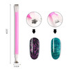 SILPECWEE 15Pcs Nail Magnet Set Cat Eye Gel Nail Polish Magnet Wand Magnetic Nail Polish Cat Eye Magnet for Nails Cat Ey